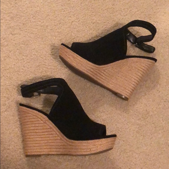 Marc Fisher Espadrille Wedges - Picture 1 of 8